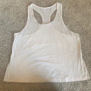 Lululemon semi-sheer loose fitting tank